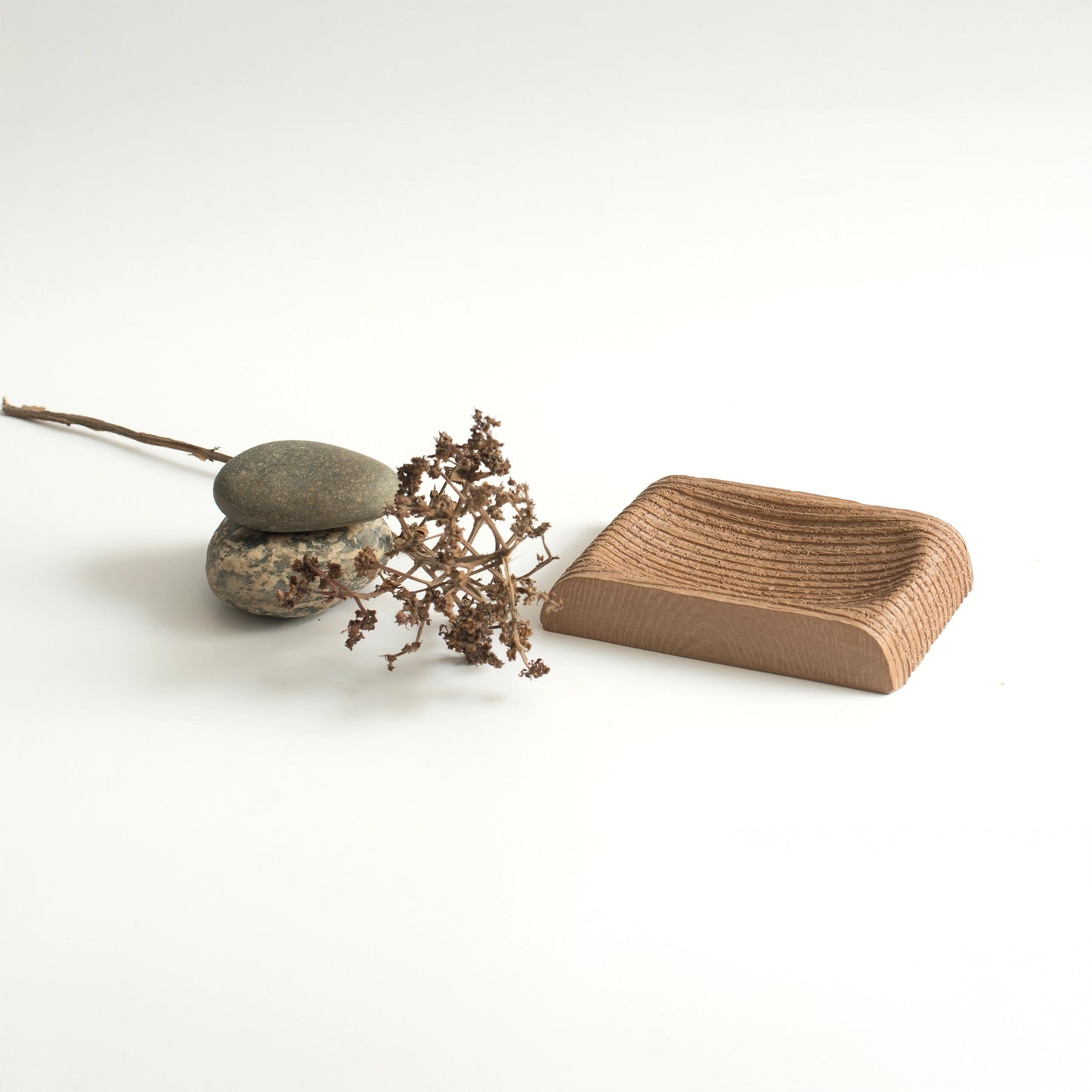 SOAP DISH BROWN - SKYSD-014