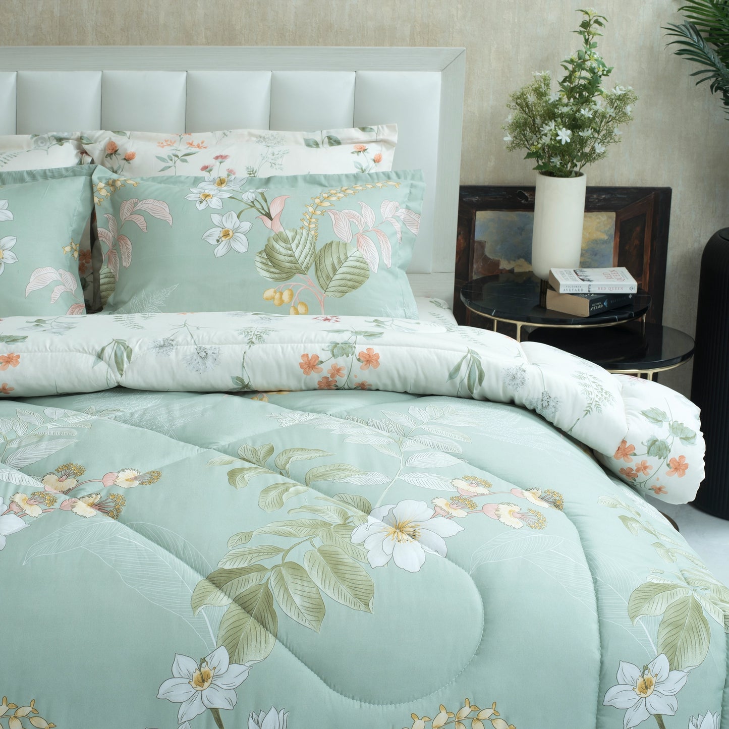 6 PCS COMFORTER SET SEA GRASS-26N