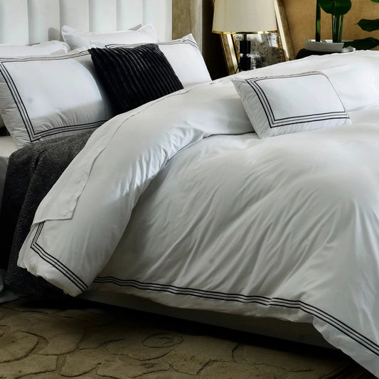 7 PCS DUVET COVER SET ALVA(WP)