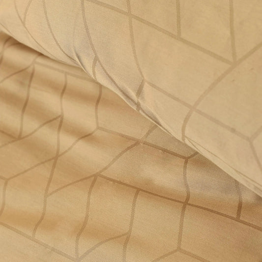 7 PCS DUVET COVER SET BUTTER-25N