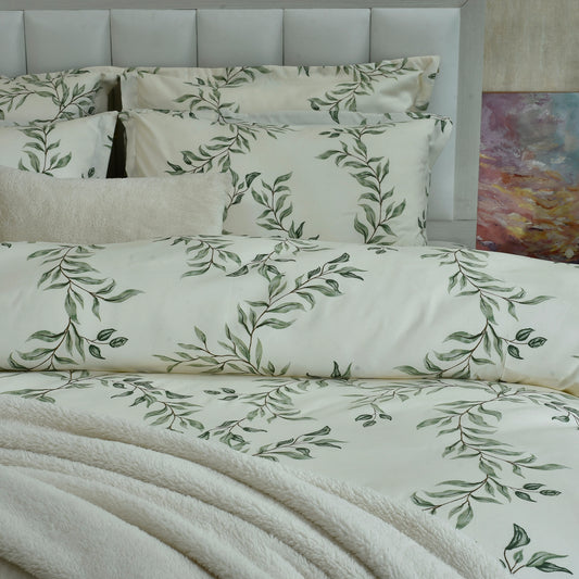 QUILT COVER LEAVES-25N