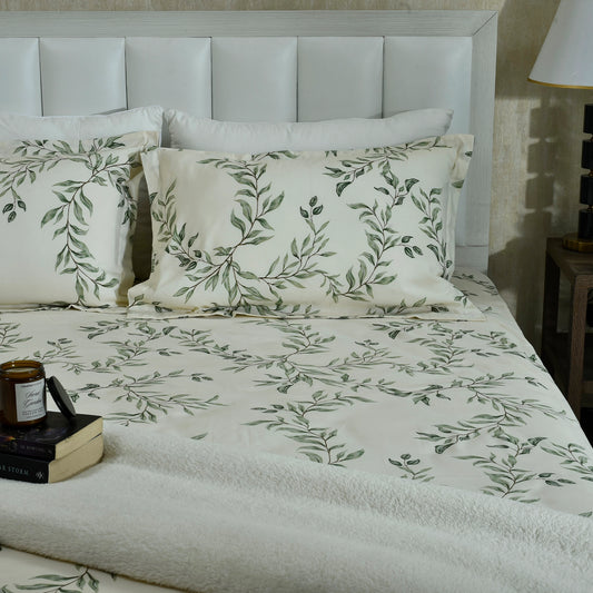 BED SHEET MAIN VERSION LEAVES-25N