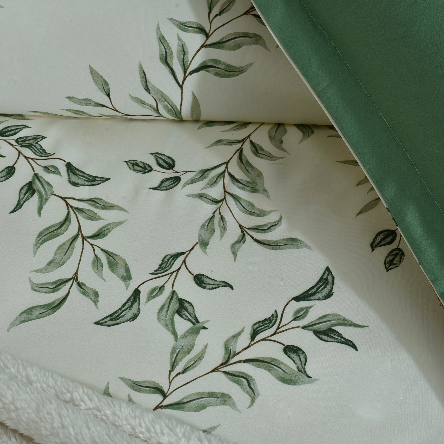 QUILT COVER LEAVES-25N