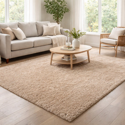 SHAGGY RUG CREAM