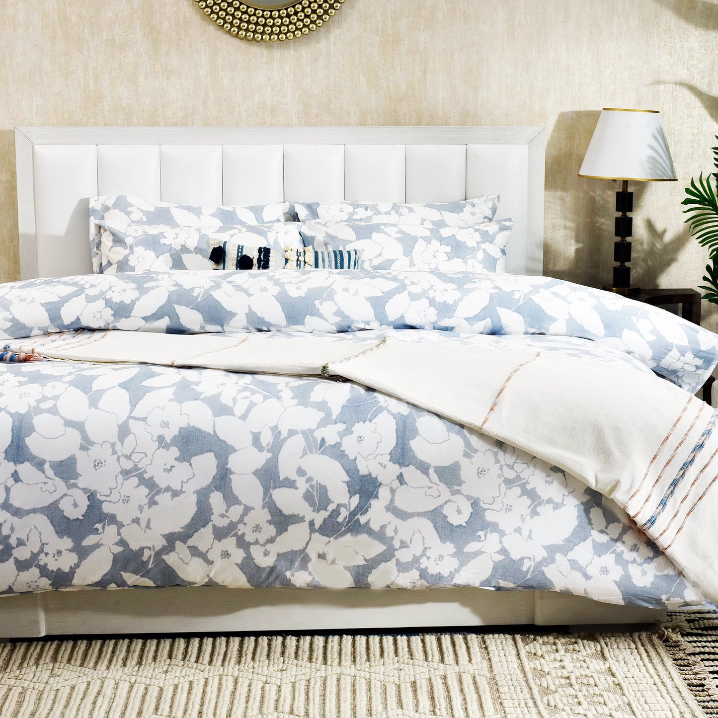 6 PCS DUVET COVER SET NATURE (WP)