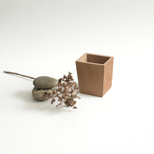 BRUSH HOLDER BROWN - SKYTU-013