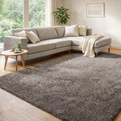 SHAGGY RUG GREY