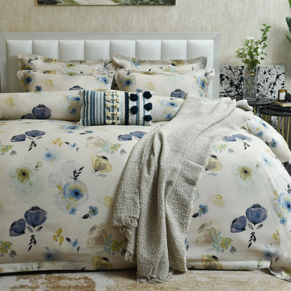 QUILT COVER BLUE GARDEN-26N