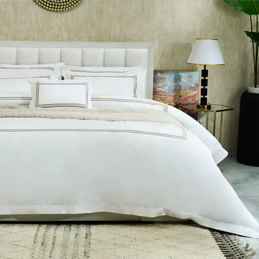 7 PCS DUVET COVER SET AMBER (WP-SL)