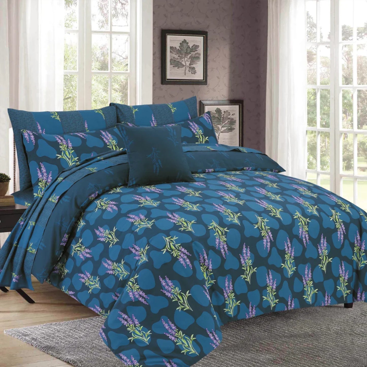 QUILT COVERS LAVENDER-25
