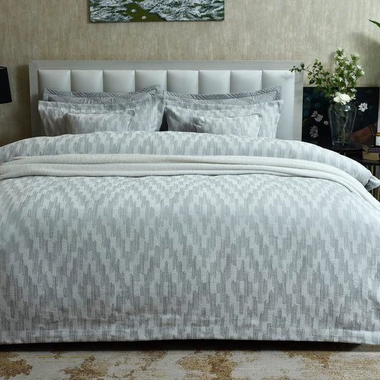 8 PCS DUVET COVER SET GRANDIOS GREY