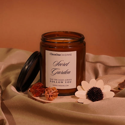 SCENTED CANDLE SECRET GARDEN
