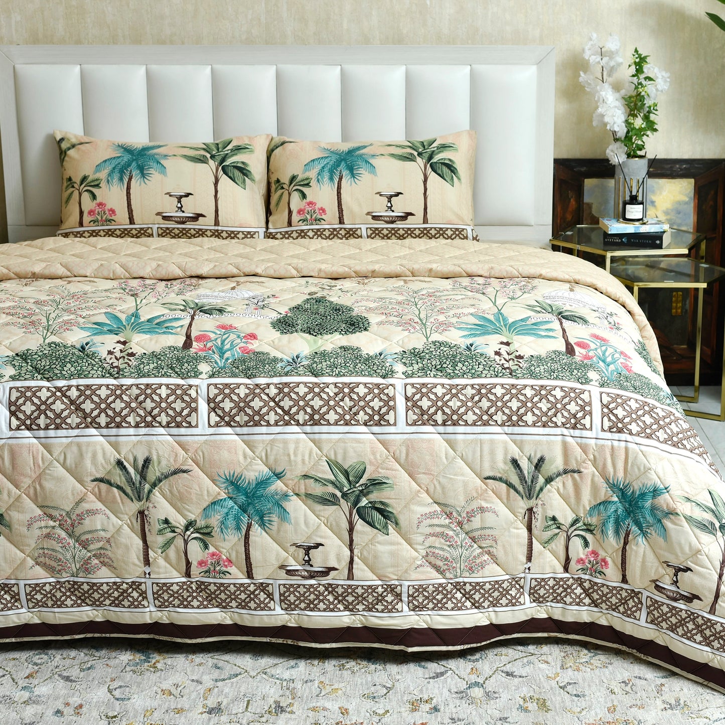 3 PCS BED SPREAD DOUBLE SHALIMAR-26-SL