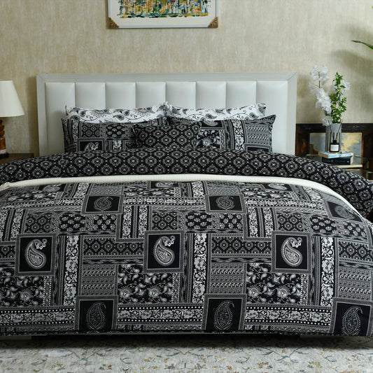 QUILT COVER BLOCK PRINT-26-SL