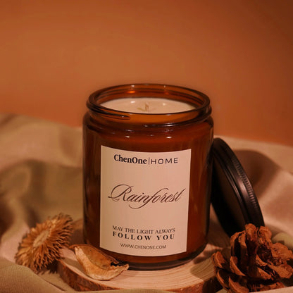 SCENTED CANDLE RAIN FOREST
