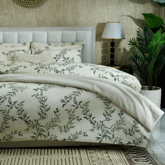 6 PCS COMFORTER SET LEAVES-25N