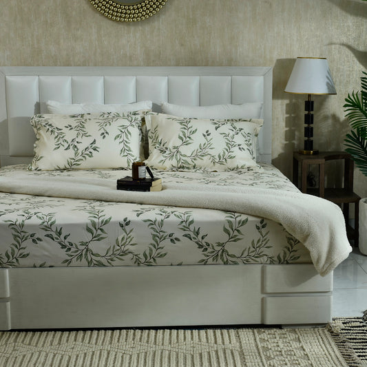 BED SHEET MAIN VERSION LEAVES-25N