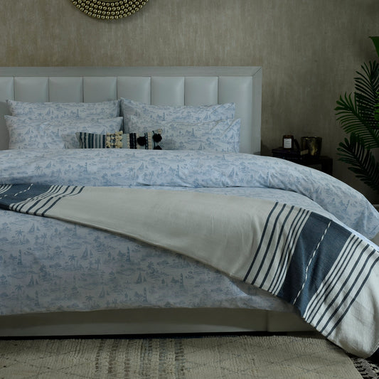 6 PCS DUVET COVER SET NAUTICA (WP)