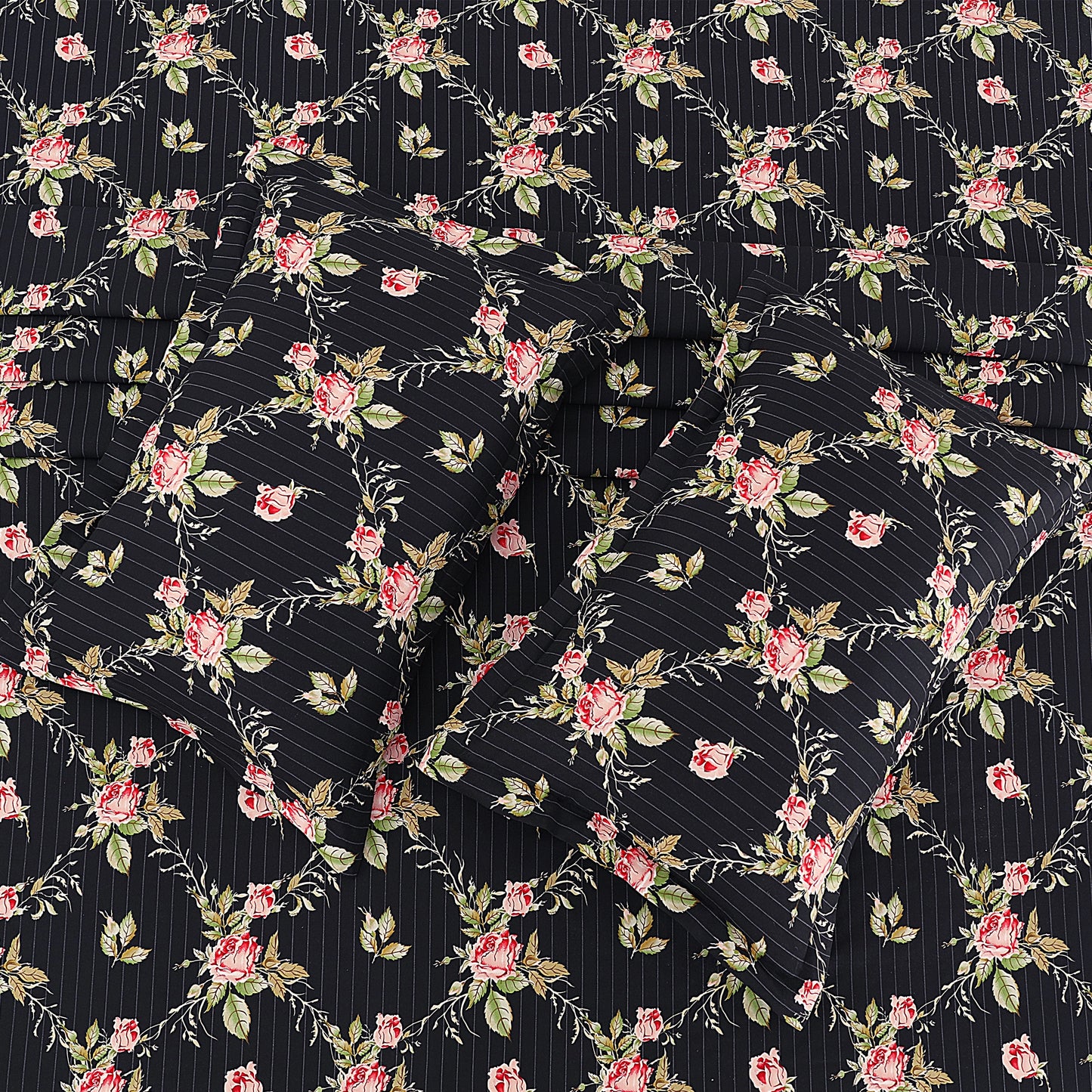 PILLOW COVERS DIAMOND FLORA-26N