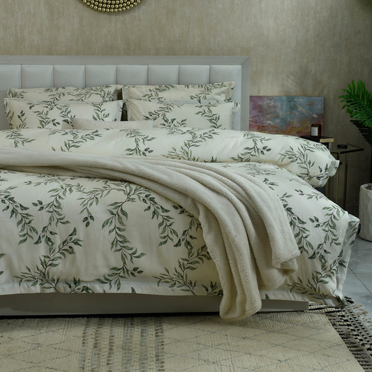 QUILT COVER LEAVES-25N