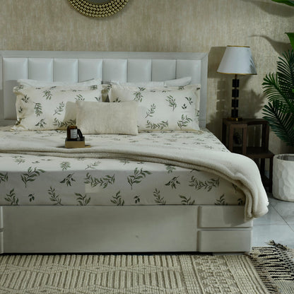 BED SHEET SHEET VERSION LEAVES-25N