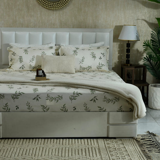 BED SHEET SHEET VERSION LEAVES-25N