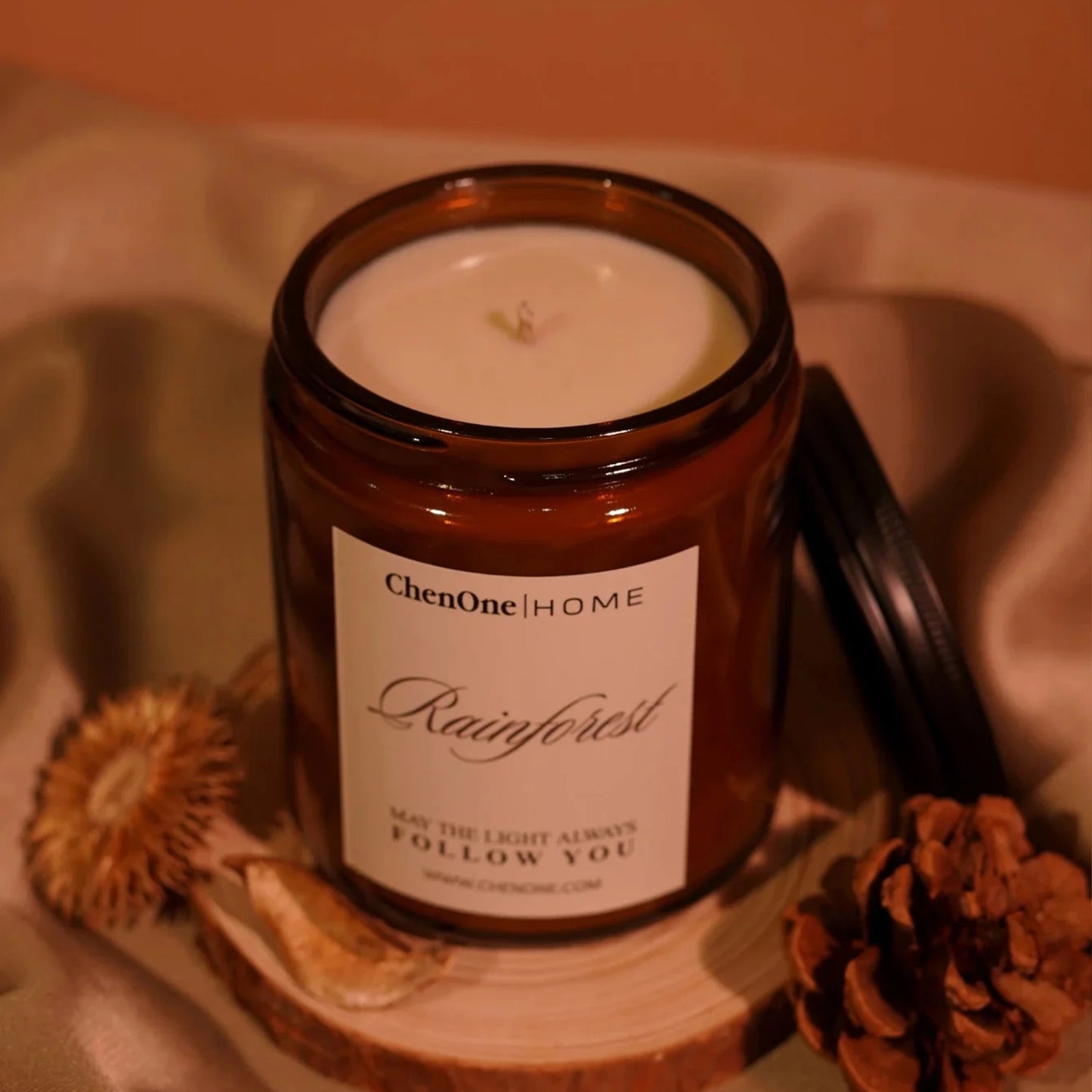 SCENTED CANDLE RAIN FOREST