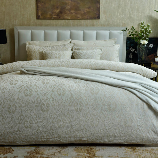 8 PCS DUVET COVER SET VICTORIA BEIGE