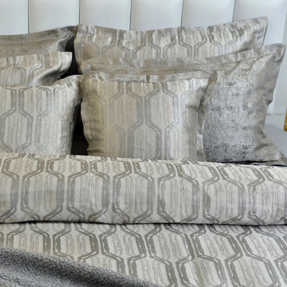 8 PCS DUVET COVER SET CHARCOAL-25