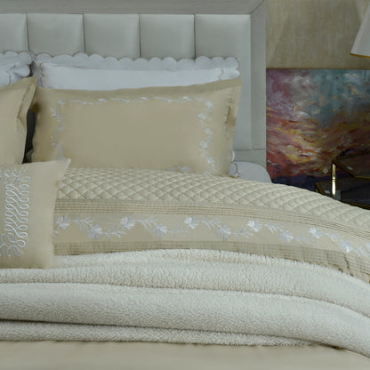 7 PCS DUVET COVER SET KING BEACH SAND