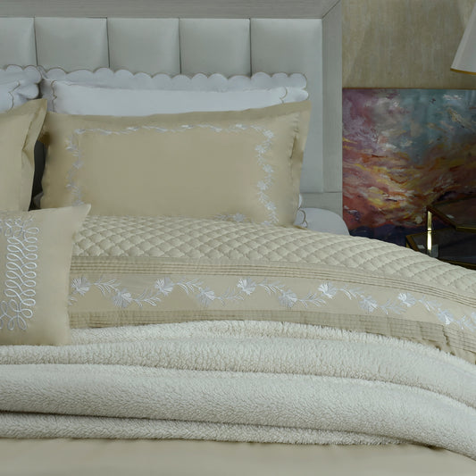 7 PCS DUVET COVER SET KING BEACH SAND