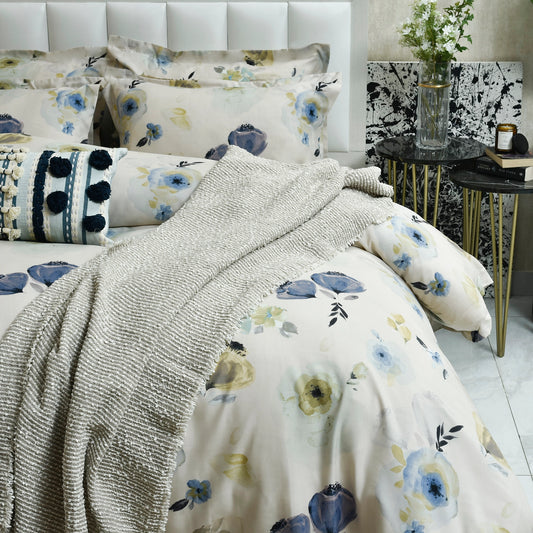 QUILT COVER BLUE GARDEN-26N