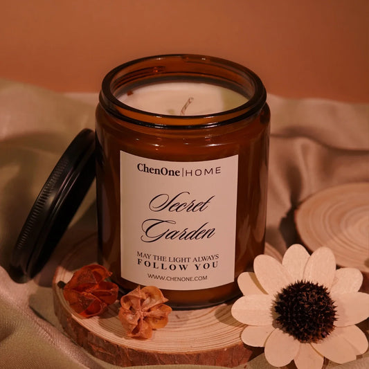 SCENTED CANDLE SECRET GARDEN