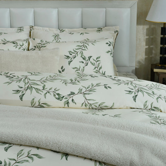 6 PCS COMFORTER SET LEAVES-25N