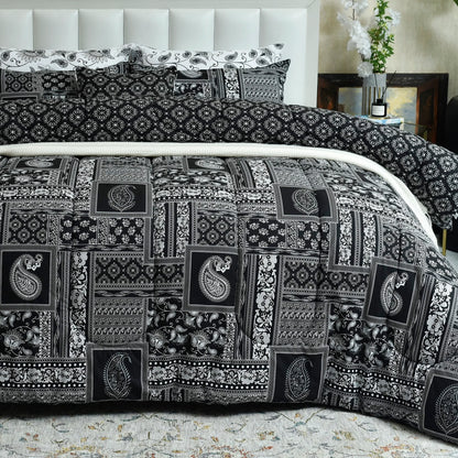 6 PCS COMFORTER BLOCK PRINT-26-SL