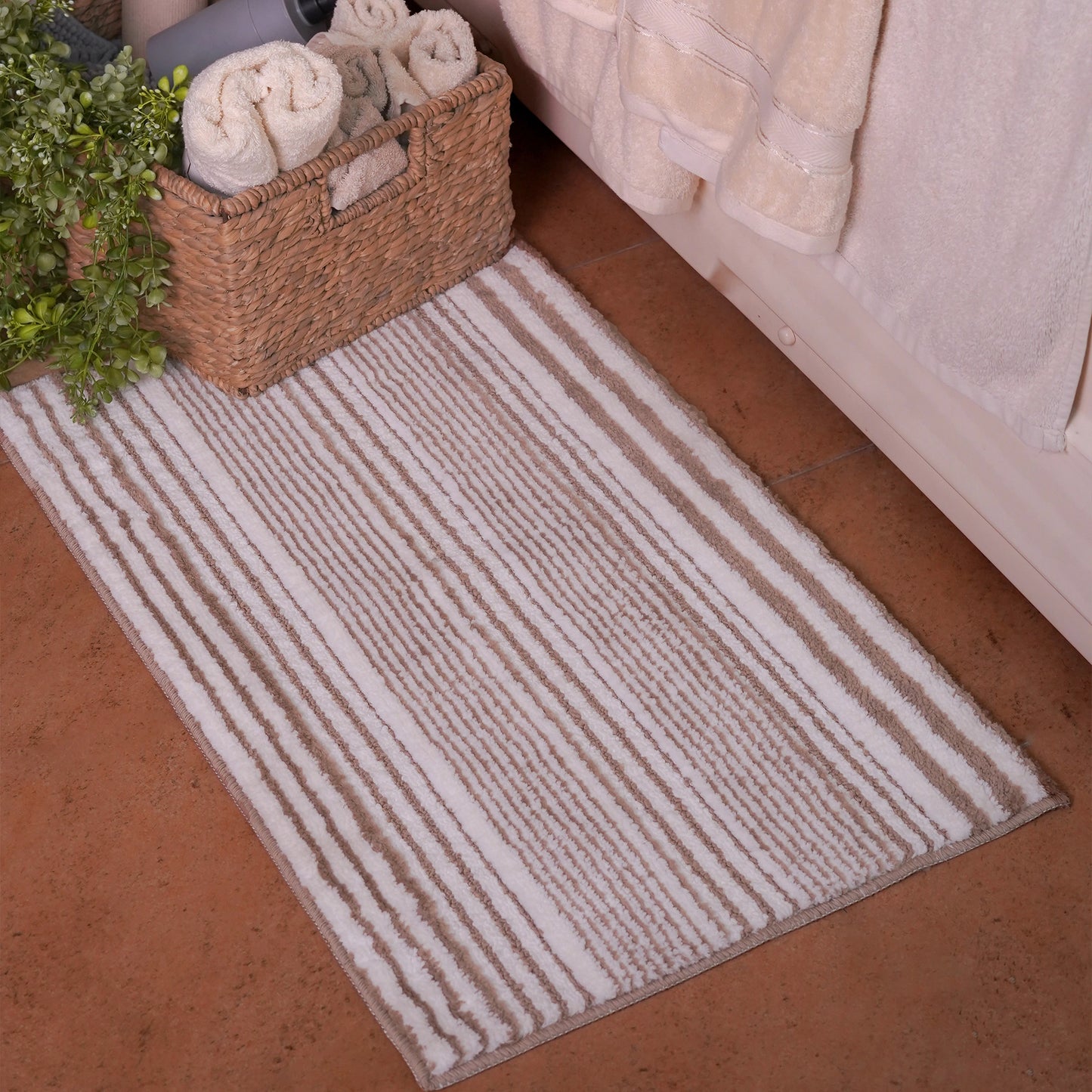 BATH MAT BROWN - SKYBM-009