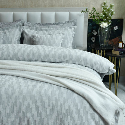8 PCS DUVET COVER SET GRANDIOS GREY