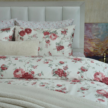 6 PCS DUVET COVER SET KING FLORA-WP