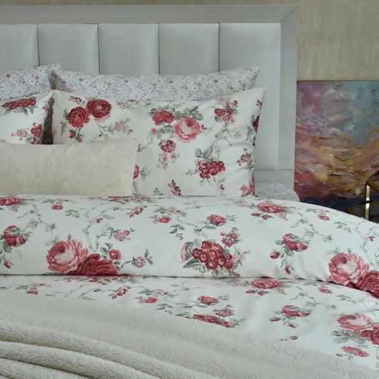 6 PCS DUVET COVER SET KING FLORA-WP