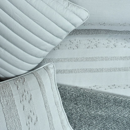 9 PCS DUVET COVER SET PRESTIGE GREY