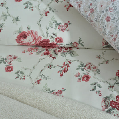 6 PCS DUVET COVER SET KING FLORA-WP