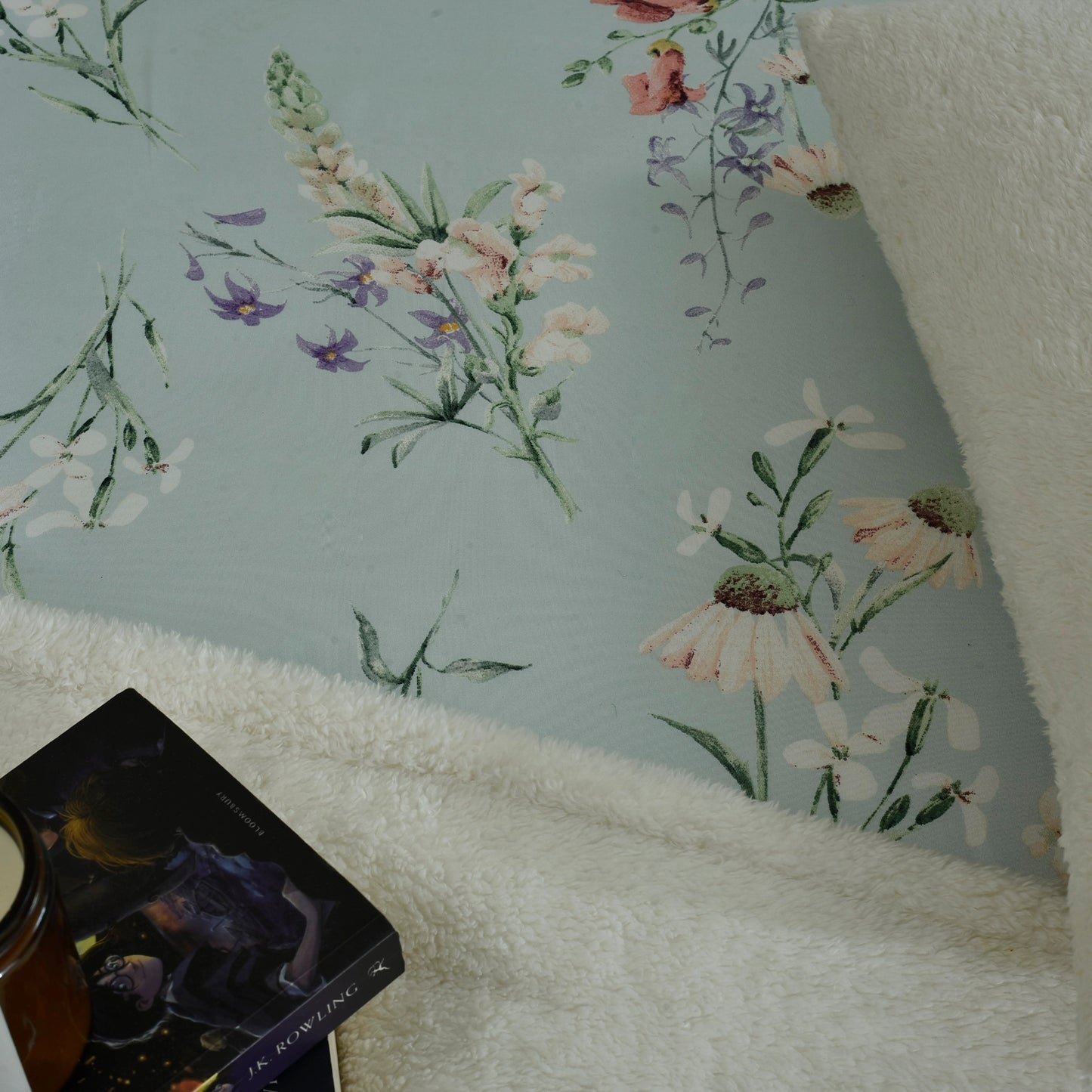 BED SHEET MAIN VERSION ICE BLUE-25N