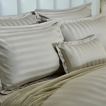 7 PCS DUVET COVER SET BIEGE DREAMY-25WP