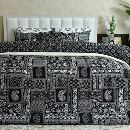 6 PCS COMFORTER BLOCK PRINT-26-SL