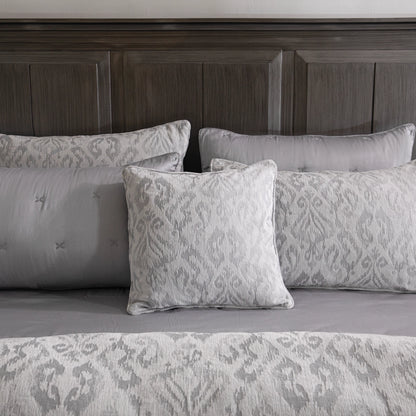8 PCS DUVET COVER SET VICTORIA-26 GREY