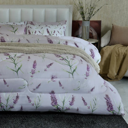 6 PCS COMFORTER SET LILAC-25