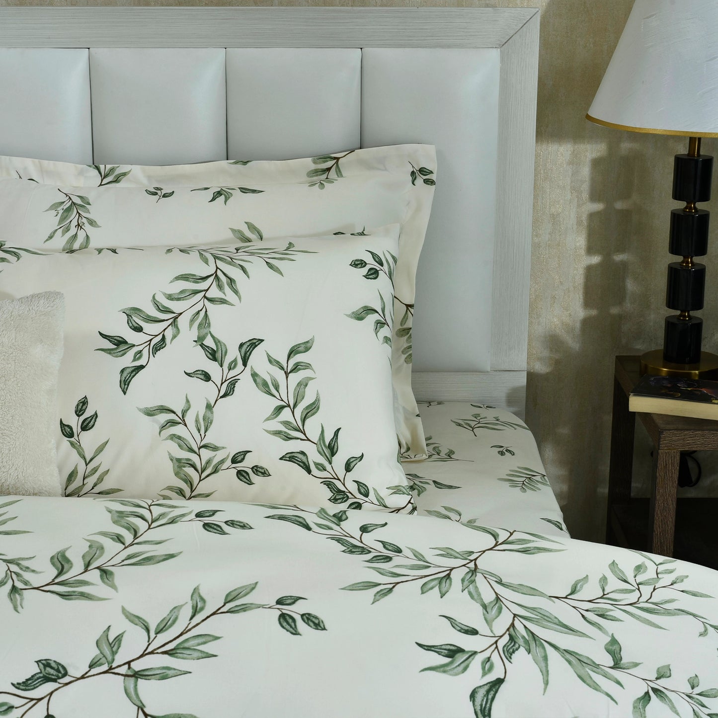 6 PCS COMFORTER SET LEAVES-25N