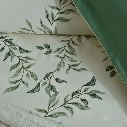 QUILT COVER LEAVES-25N