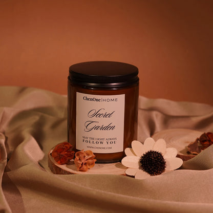 SCENTED CANDLE SECRET GARDEN