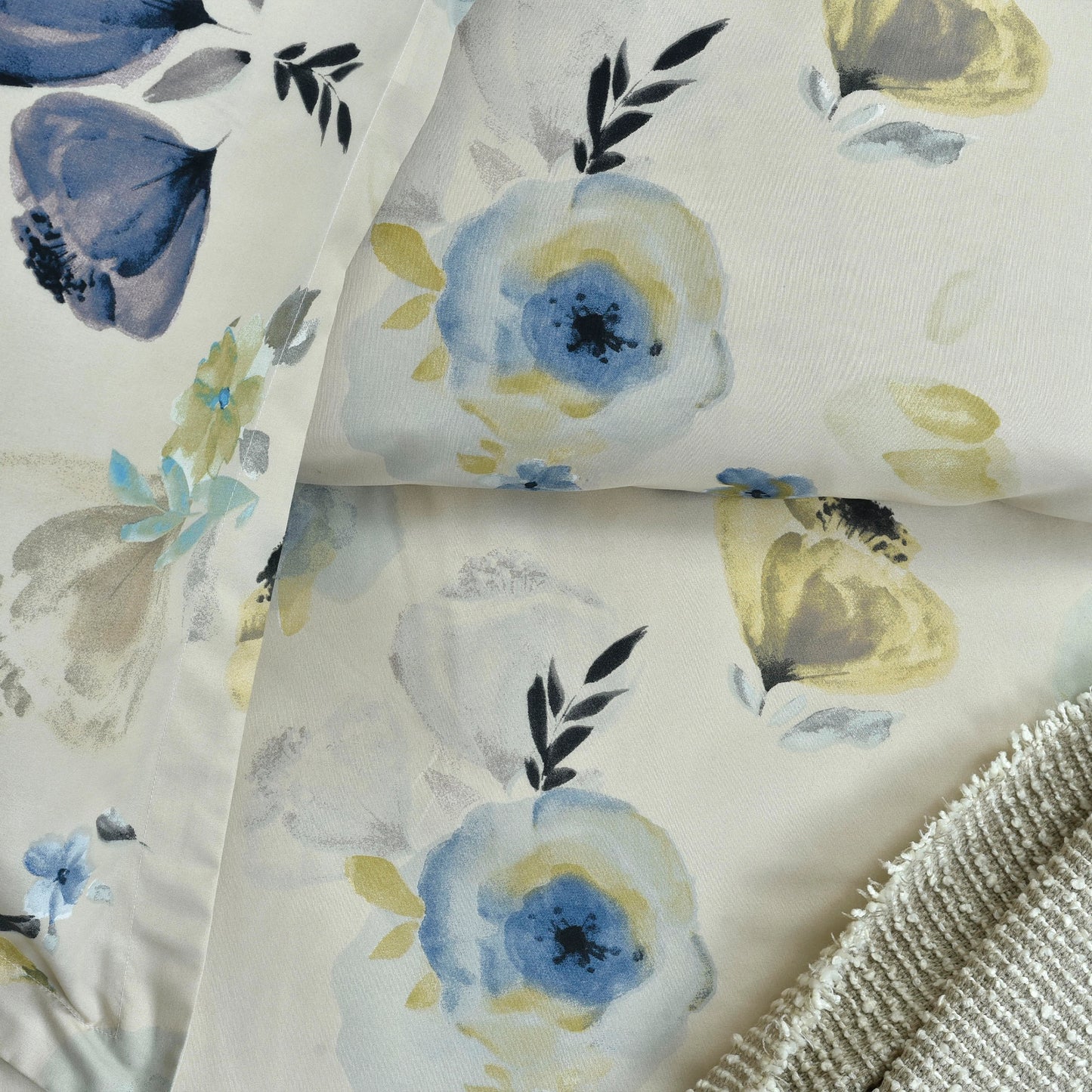 QUILT COVER BLUE GARDEN-26N